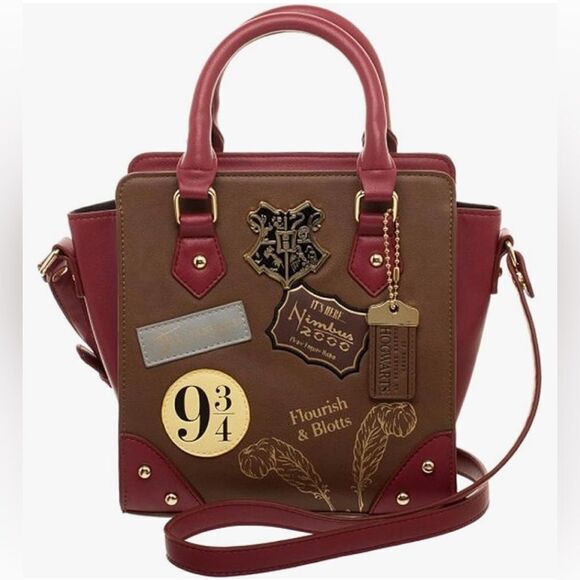 Harry Potter 9 3/4 Deluxe Mini Brief Handbag Purse Satchel - Picture 1 of 2